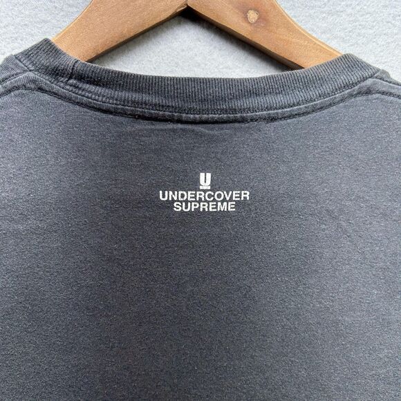 Supreme Undercover Shirt Mens Medium Black Public Enemy Terrordome Made USA Tee - Picture 8 of 10